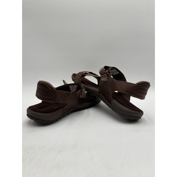 MERRELL TERRANT STRAP J91517 Men's NEW Mesh Sandals Brown US Size 12 NIB - Picture 8 of 11